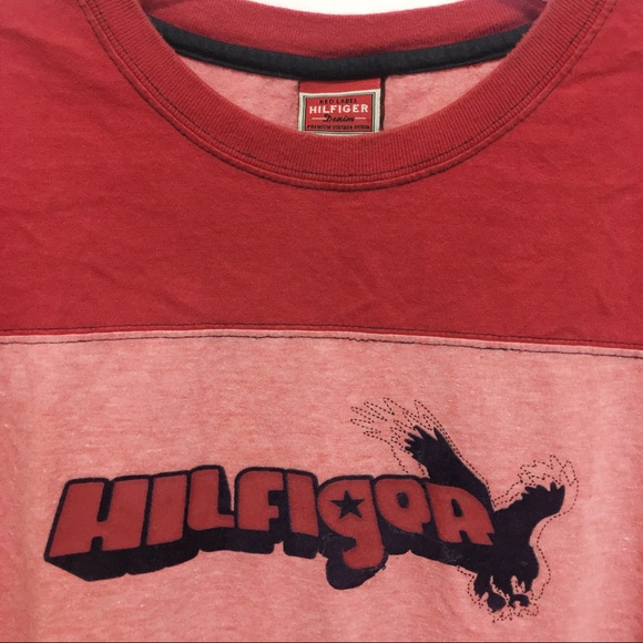 2/25 RED LABEL HILFIGER DENIM PREMIUN VINTAGE TEE - Picture 3 of 8